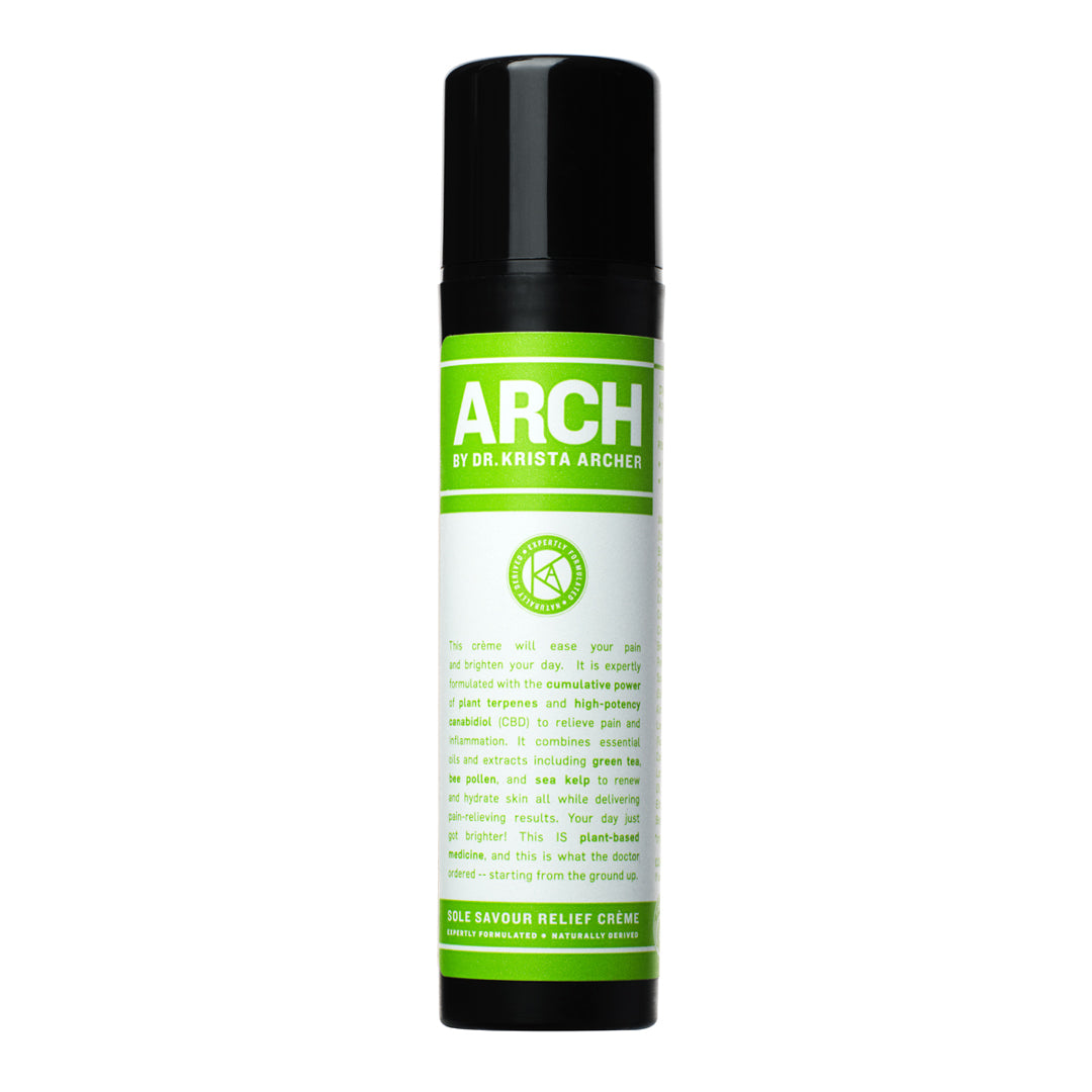 ARCH CBD Sole Savour Relief Creme –Highest Potency 1.7 oz