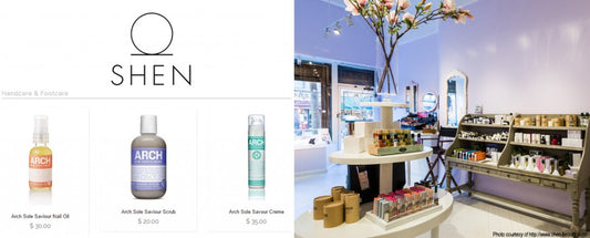 Shen Beauty Picks Up ARCH Line!