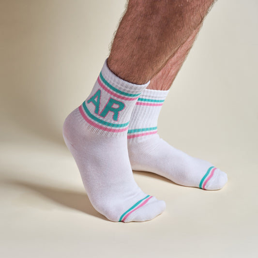 ARCH Retro Tube Socks with Gel-Lined Heels