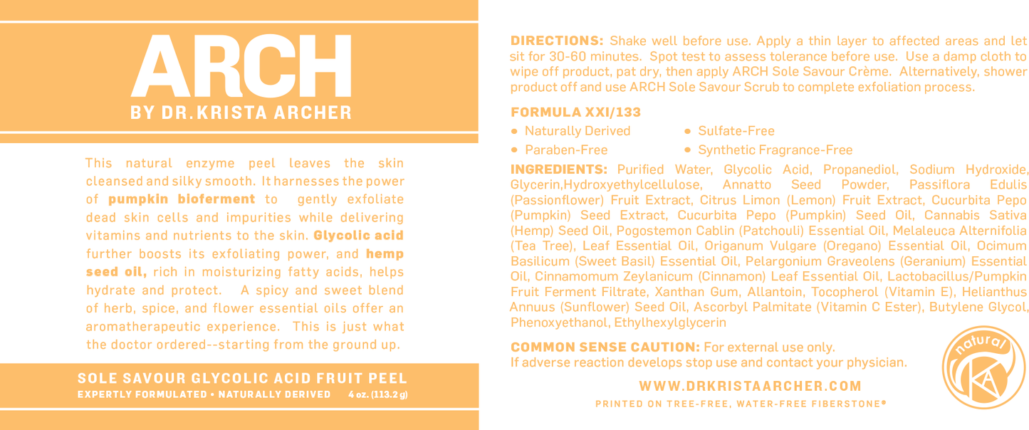Glycolic Acid Fruit Peel – Sample (0.5oz)